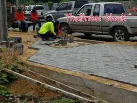 บล็อกตัวหนอน บล็อกแปดเหลี่ยม บล็อกปูหญ้า แผ่นทางเท้า