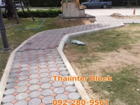 บล็อกตัวหนอน บล็อกแปดเหลี่ยม บล็อกปูหญ้า แผ่นทางเท้า