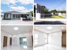 ขายบ้านเดี่ยวสร้างใหม่ พนัสนิคม เจ้าของขายเอง ใกล้331 75.8ตร.ว.